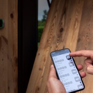 Värava juhtimine nutitelefonist KUBE Smart rakendusega